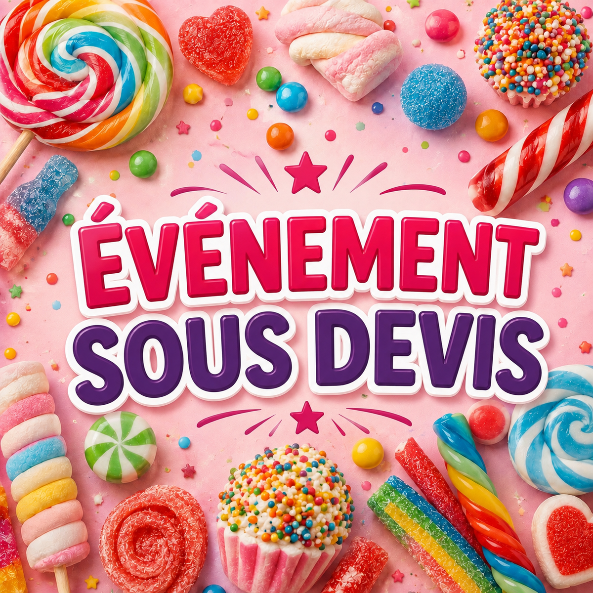 ÉVÉNEMENT SOUS DEVIS